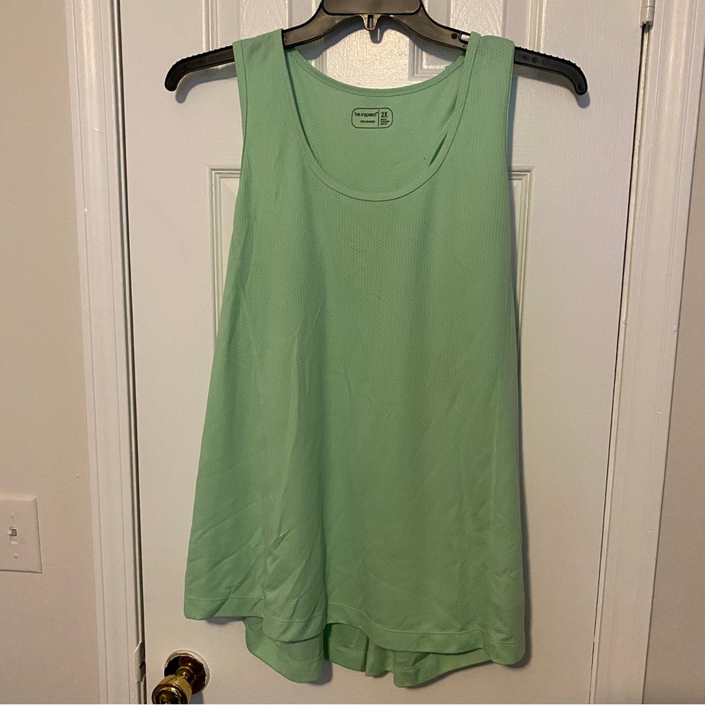 Be Inspired 2X tank top